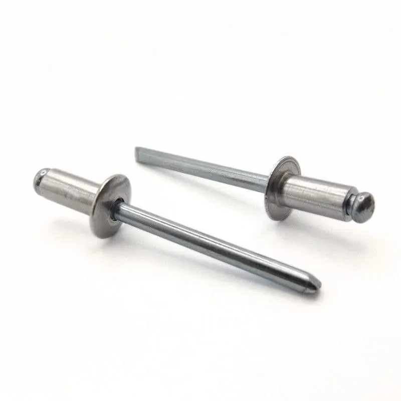 4.0mm x 12mm Blind Pop Rivets - A2 Stainless Steel