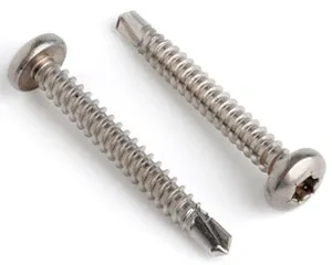 6.3 X 19 TX30 PAN SELF DRILLING SCREW DIN 7504M A2 STAINLESS STEEL