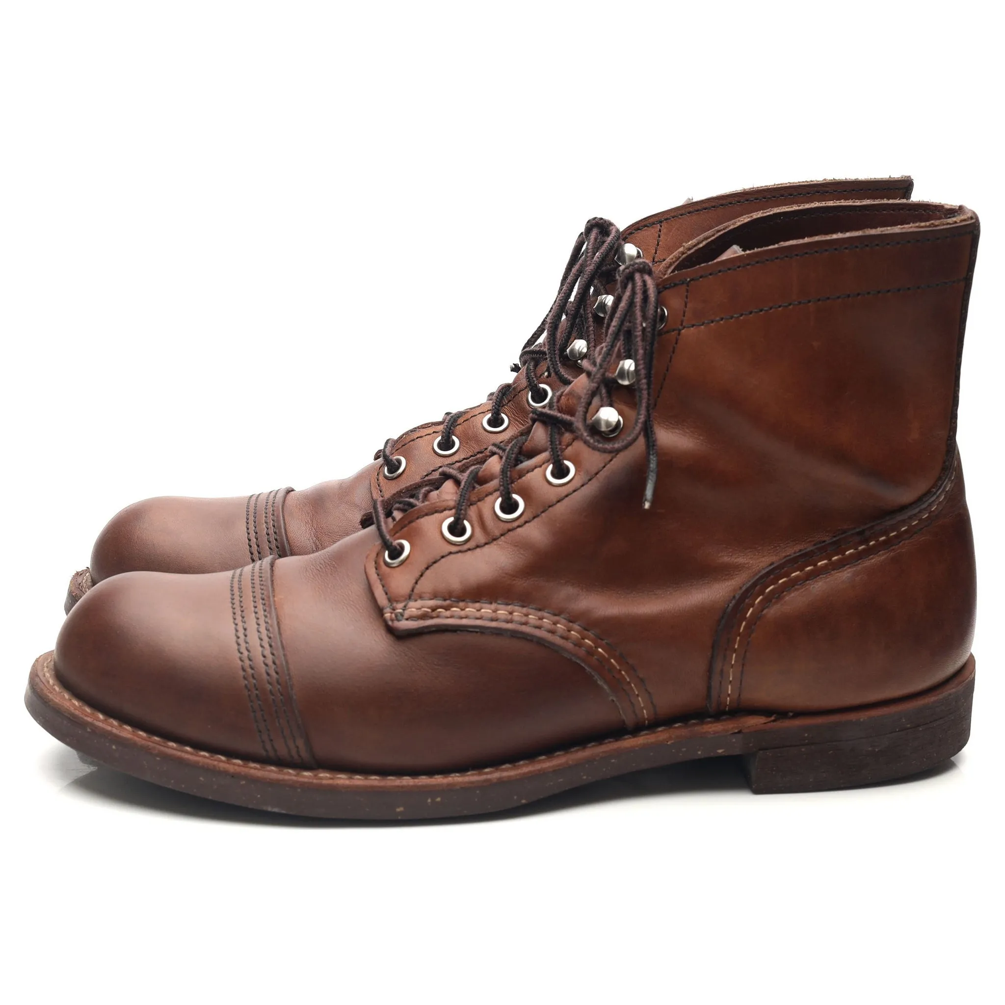 '8111' Brown Leather Iron Ranger Boots UK 9 US 10