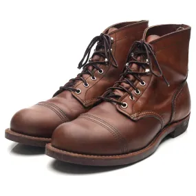 '8111' Brown Leather Iron Ranger Boots UK 9 US 10