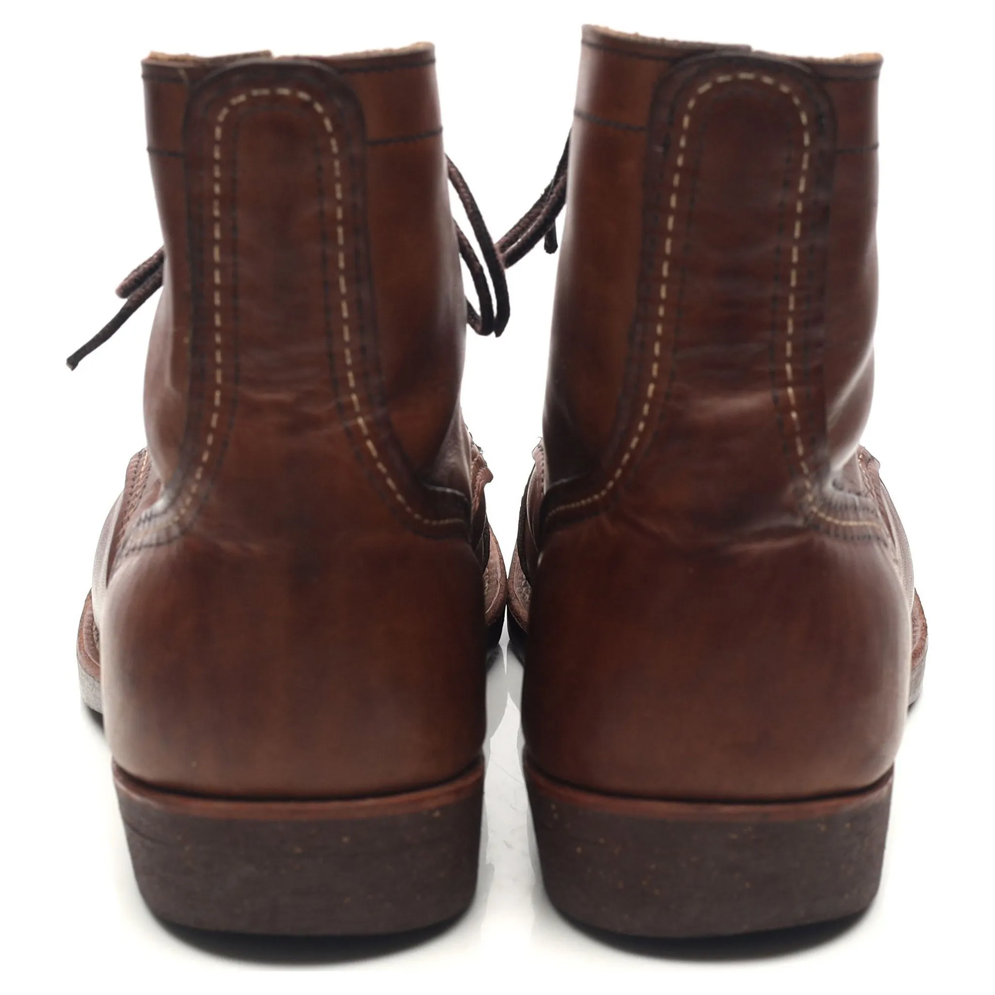 '8111' Brown Leather Iron Ranger Boots UK 9 US 10