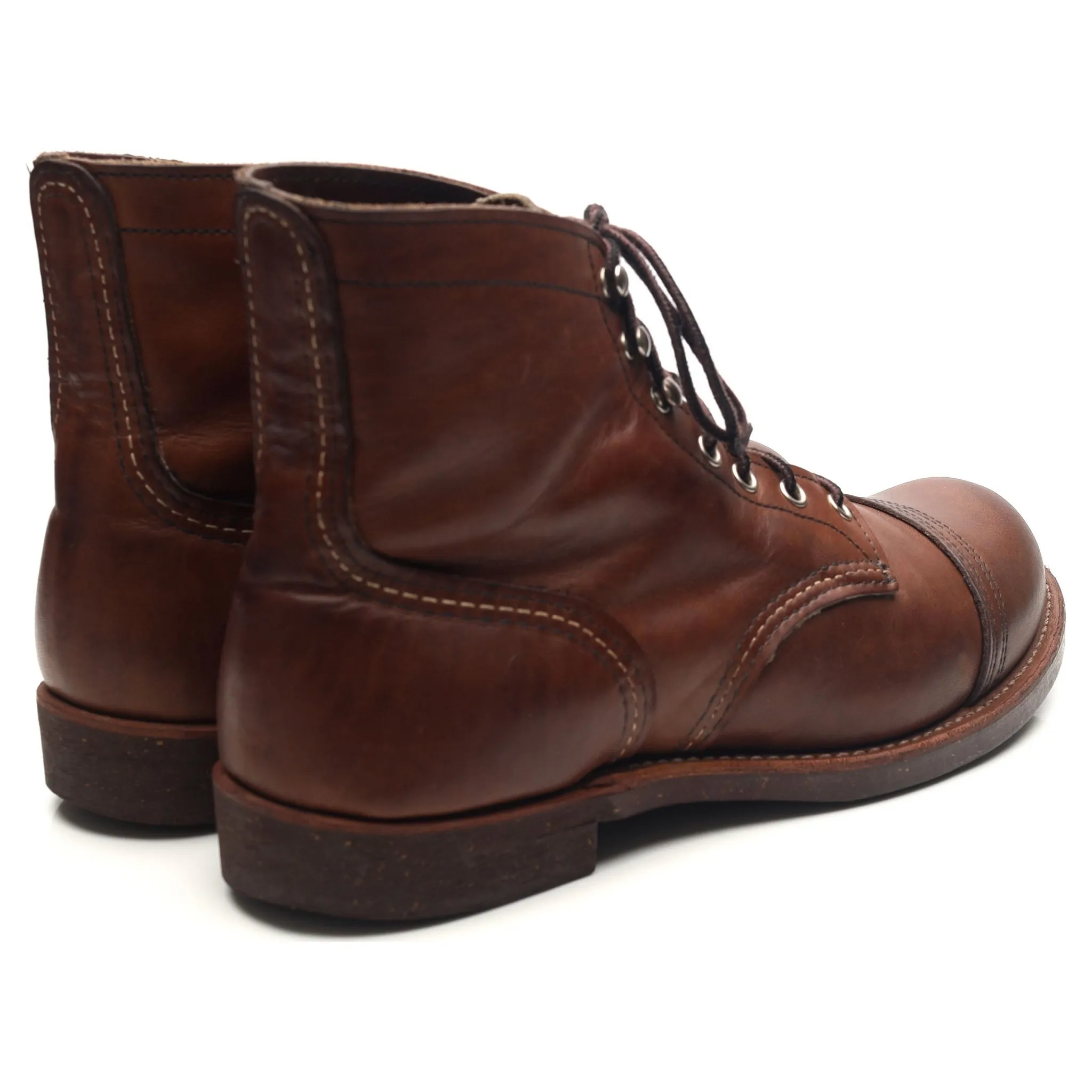 '8111' Brown Leather Iron Ranger Boots UK 9 US 10