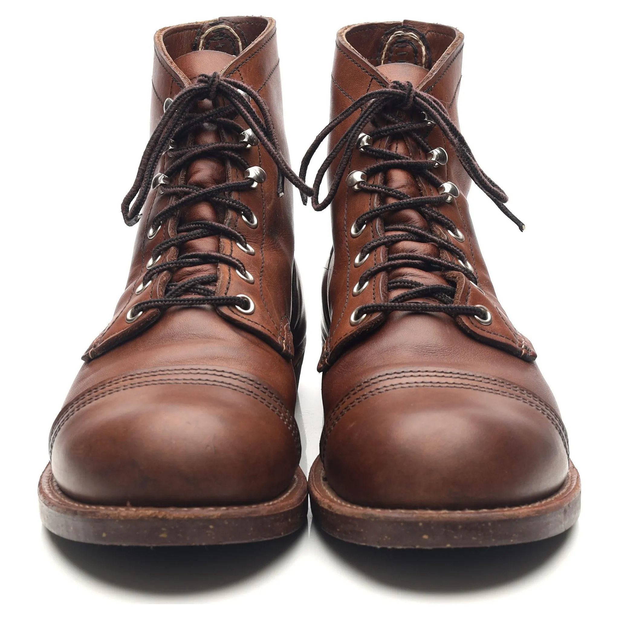 '8111' Brown Leather Iron Ranger Boots UK 9 US 10