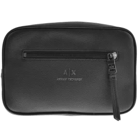 Armani Exchange Wash Bag Black