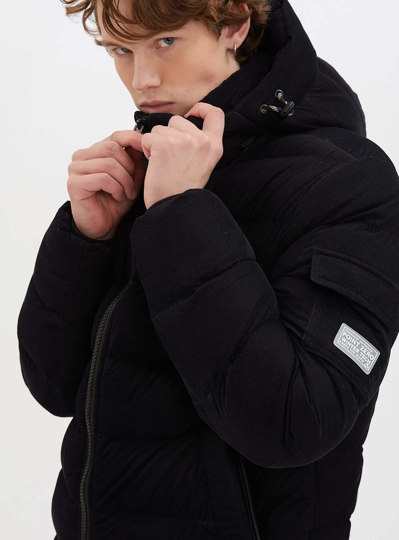 ASHTON | Fine Corduroy Puffer Jacket || ASHTON | Veste polaire en velours ctelé