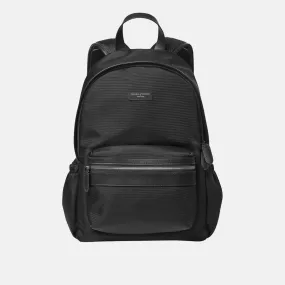 ASPINAL OF LONDON ONLINE EXCLUSIVE Leather-Trim Backpack - Black