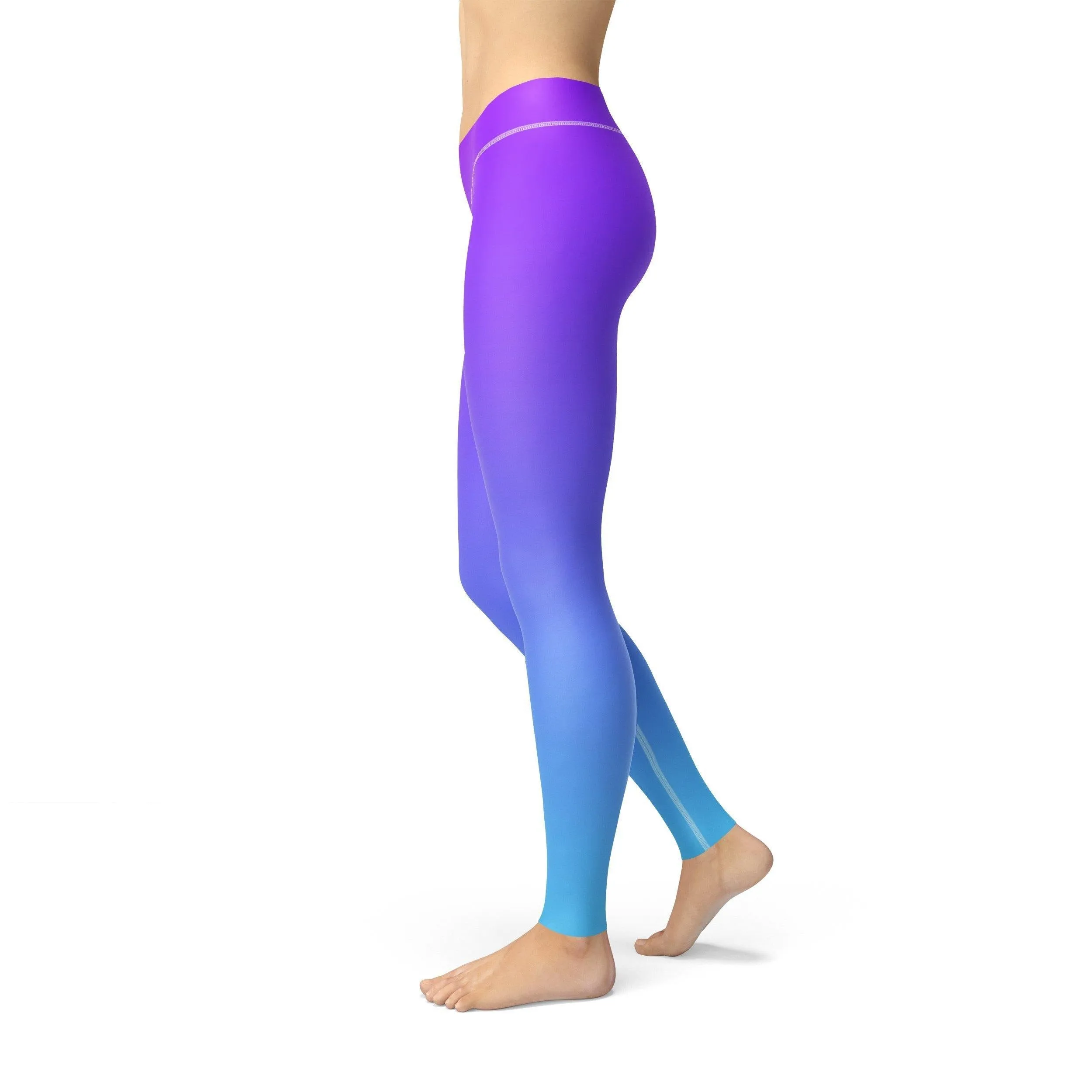 Avery Purple Blue Ombre Leggings