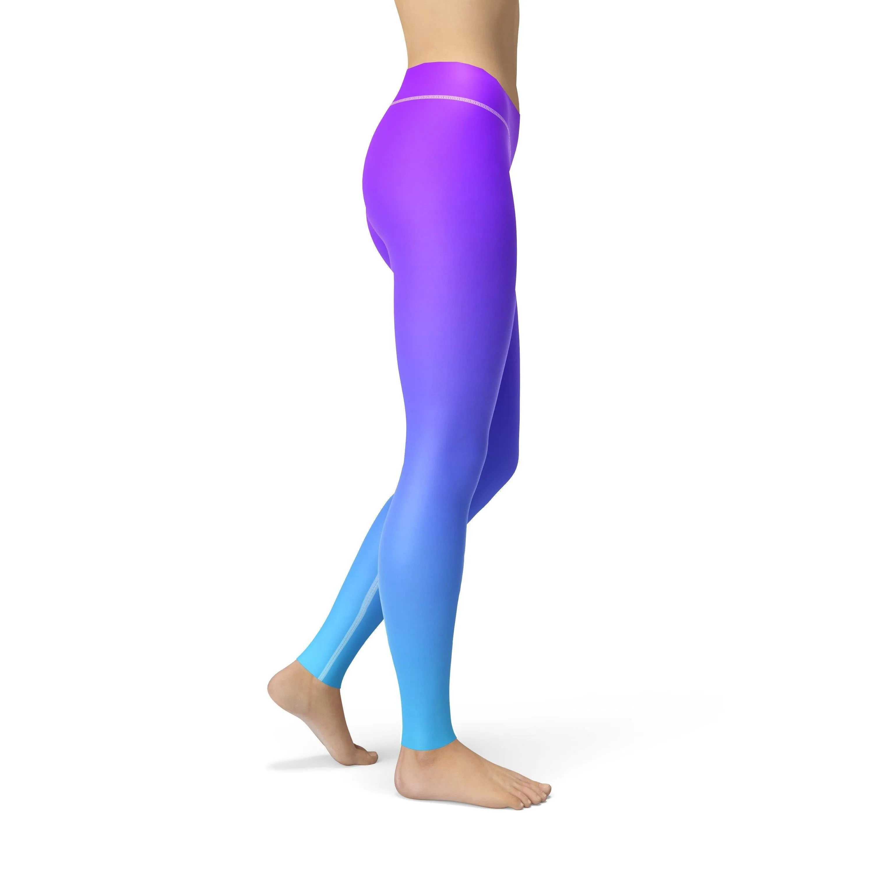 Avery Purple Blue Ombre Leggings