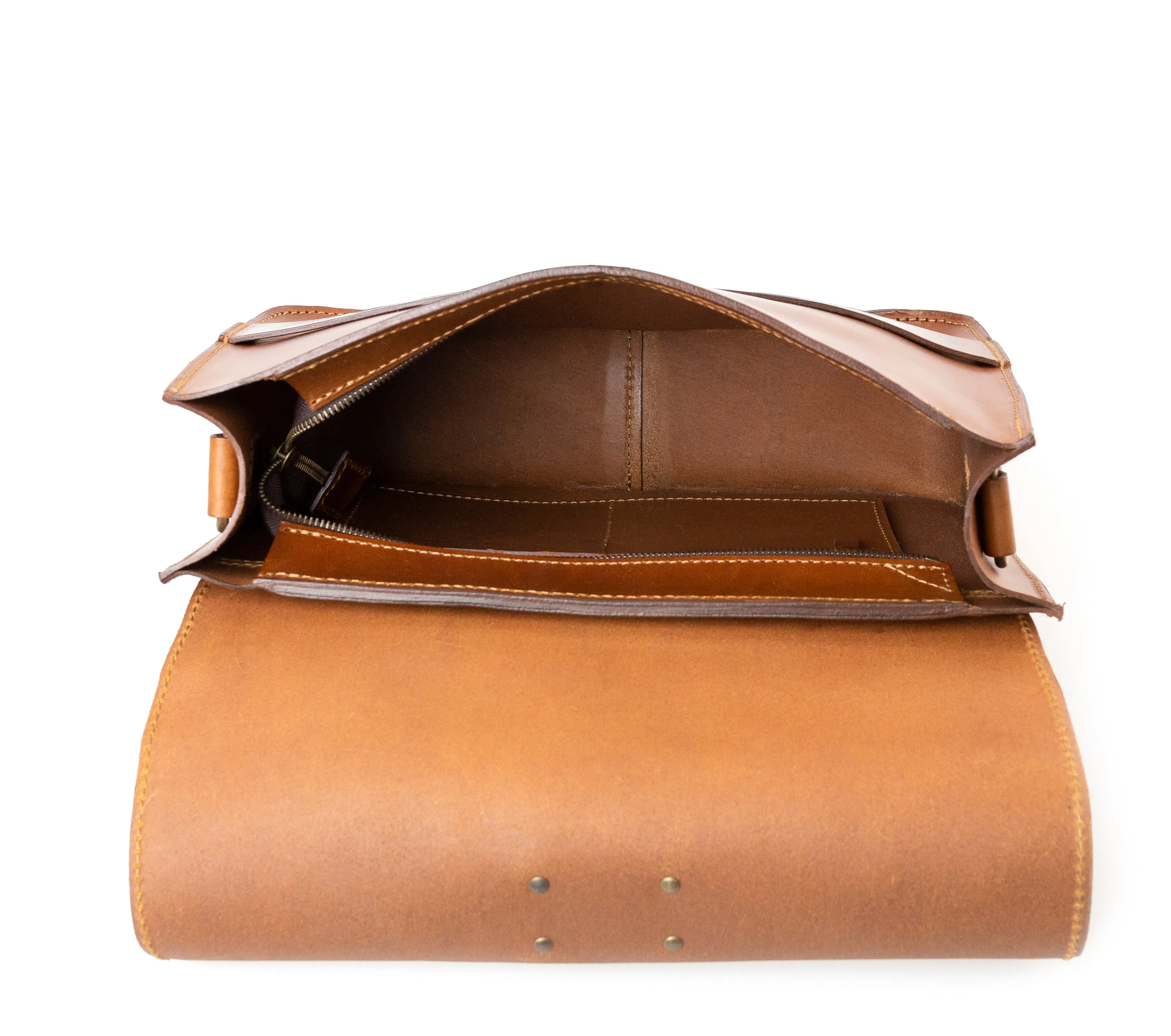 Bag Mod 160 Cuoio Brown