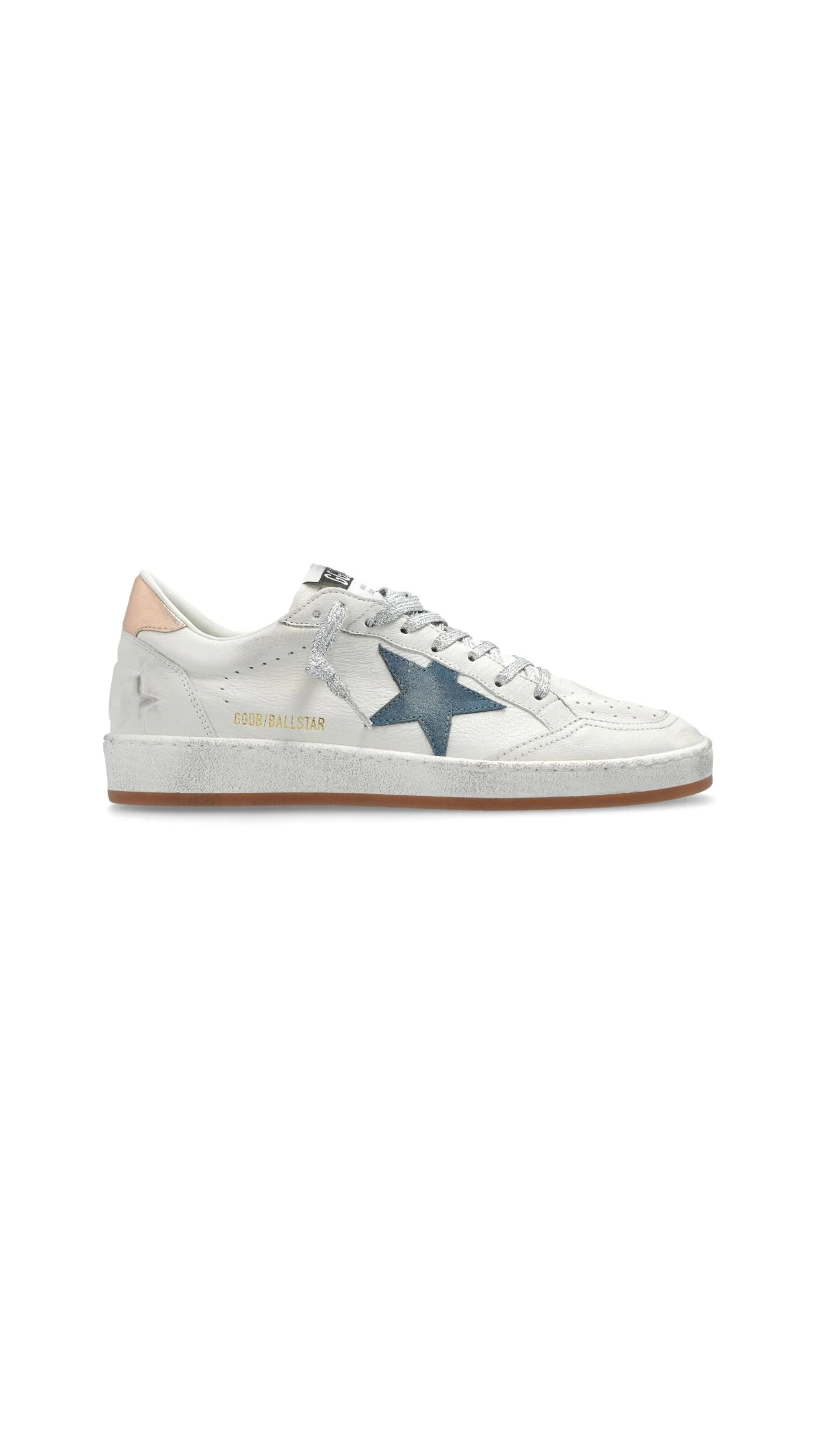 Ball Star Sneakers - White\Pink\Blue