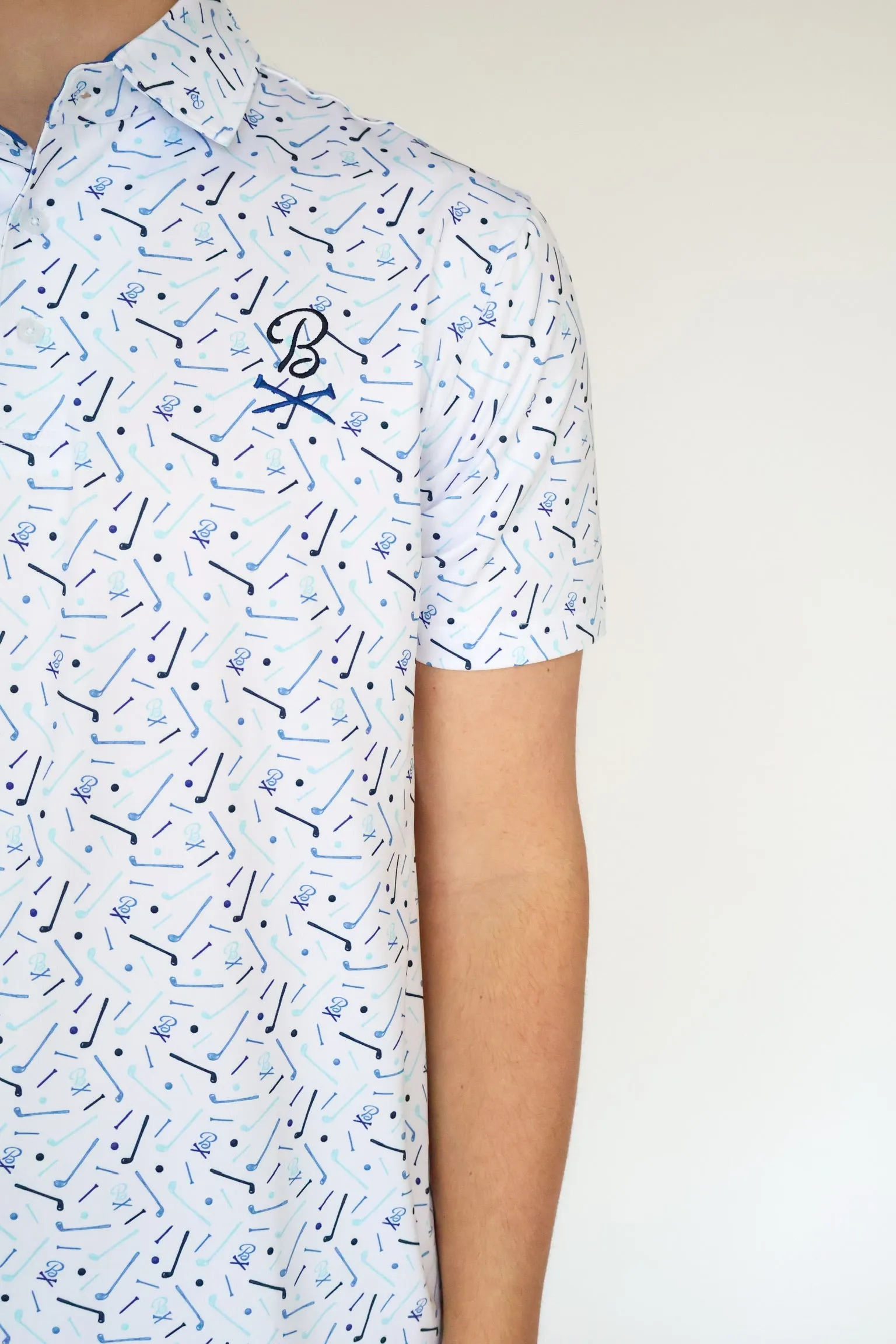 Barstool BSG Clubs Printed Polo