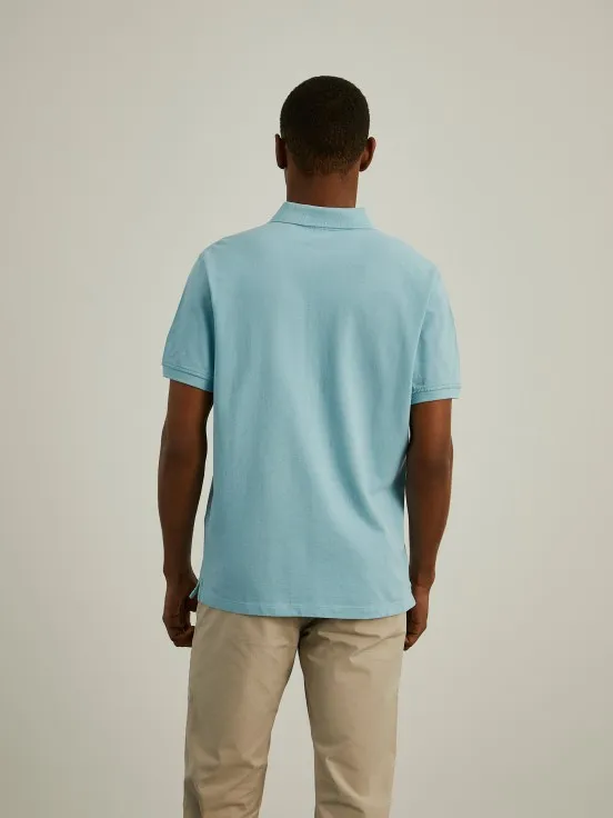 Basic regular fit polo shirt