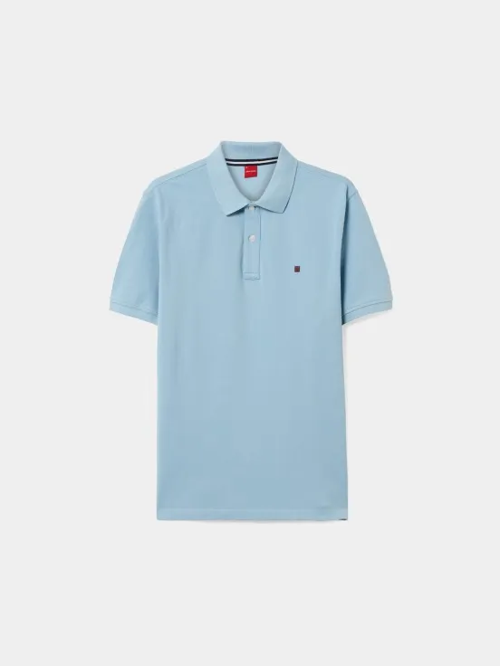 Basic regular fit polo shirt