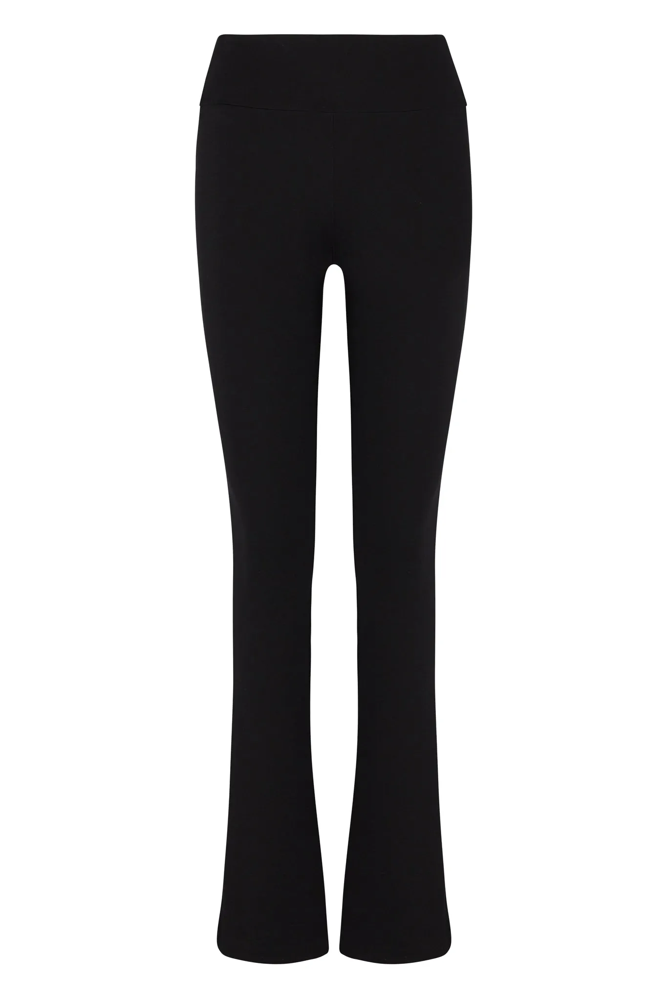 Black City Micro Flare Leggings