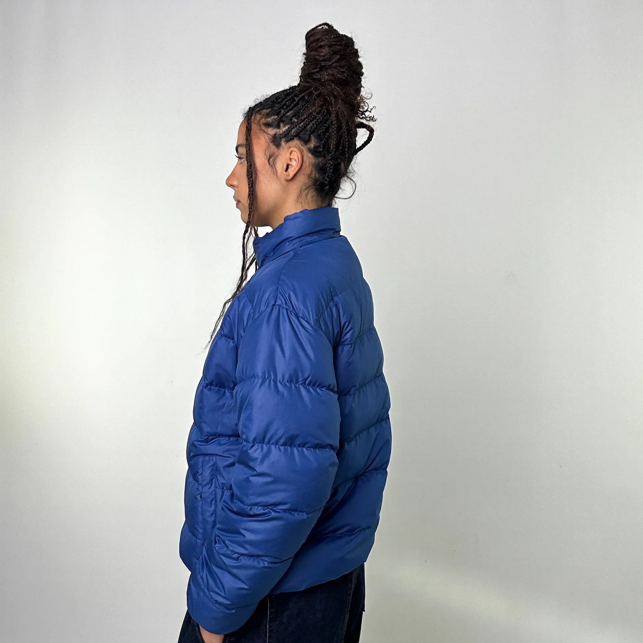 Blue 90s Mont Bell Puffer Jacket Coat (M)