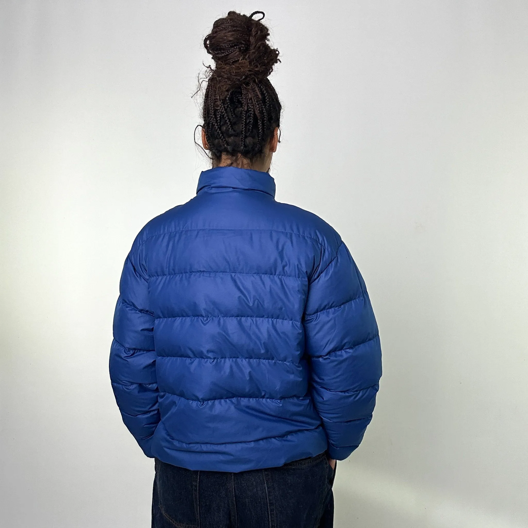 Blue 90s Mont Bell Puffer Jacket Coat (M)