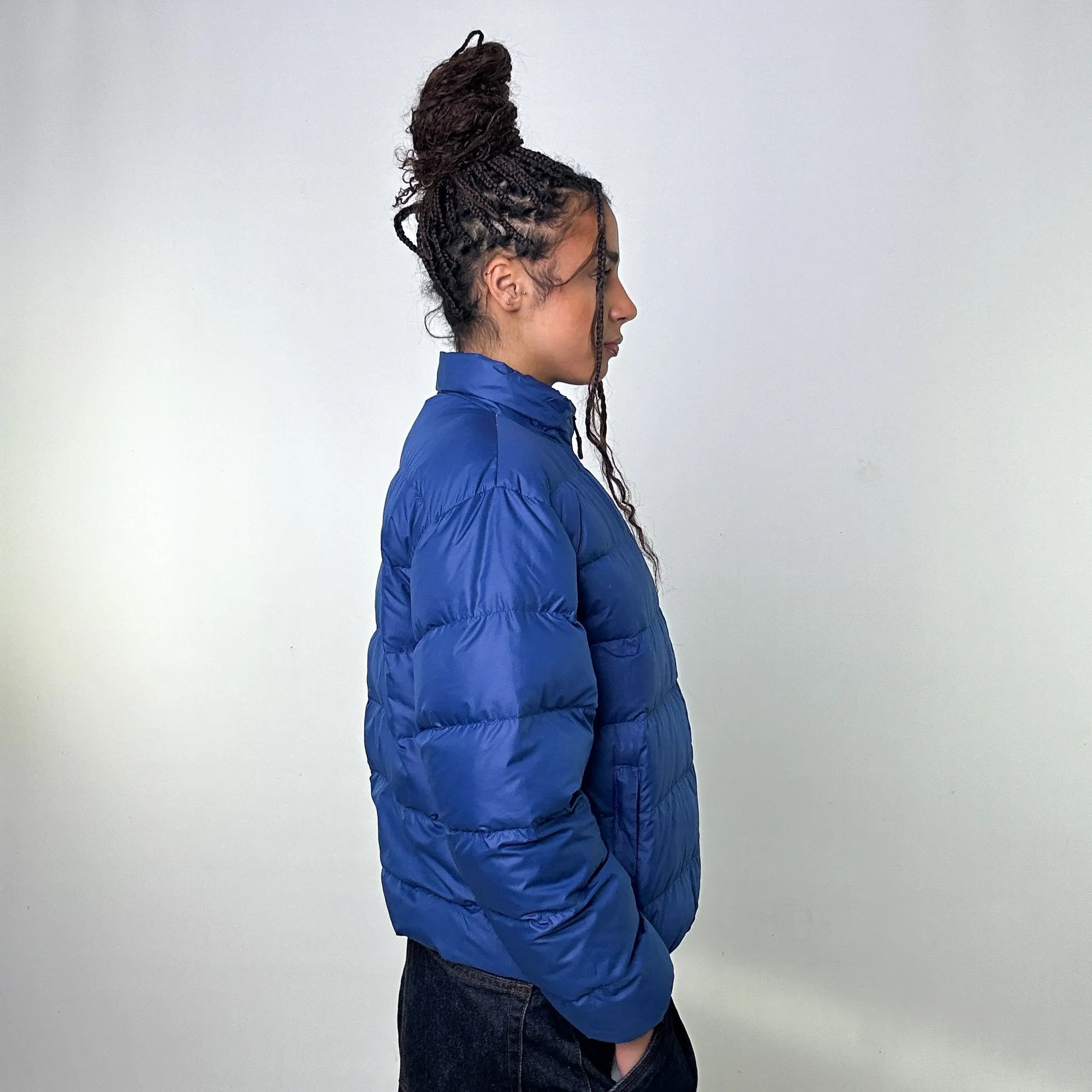 Blue 90s Mont Bell Puffer Jacket Coat (M)