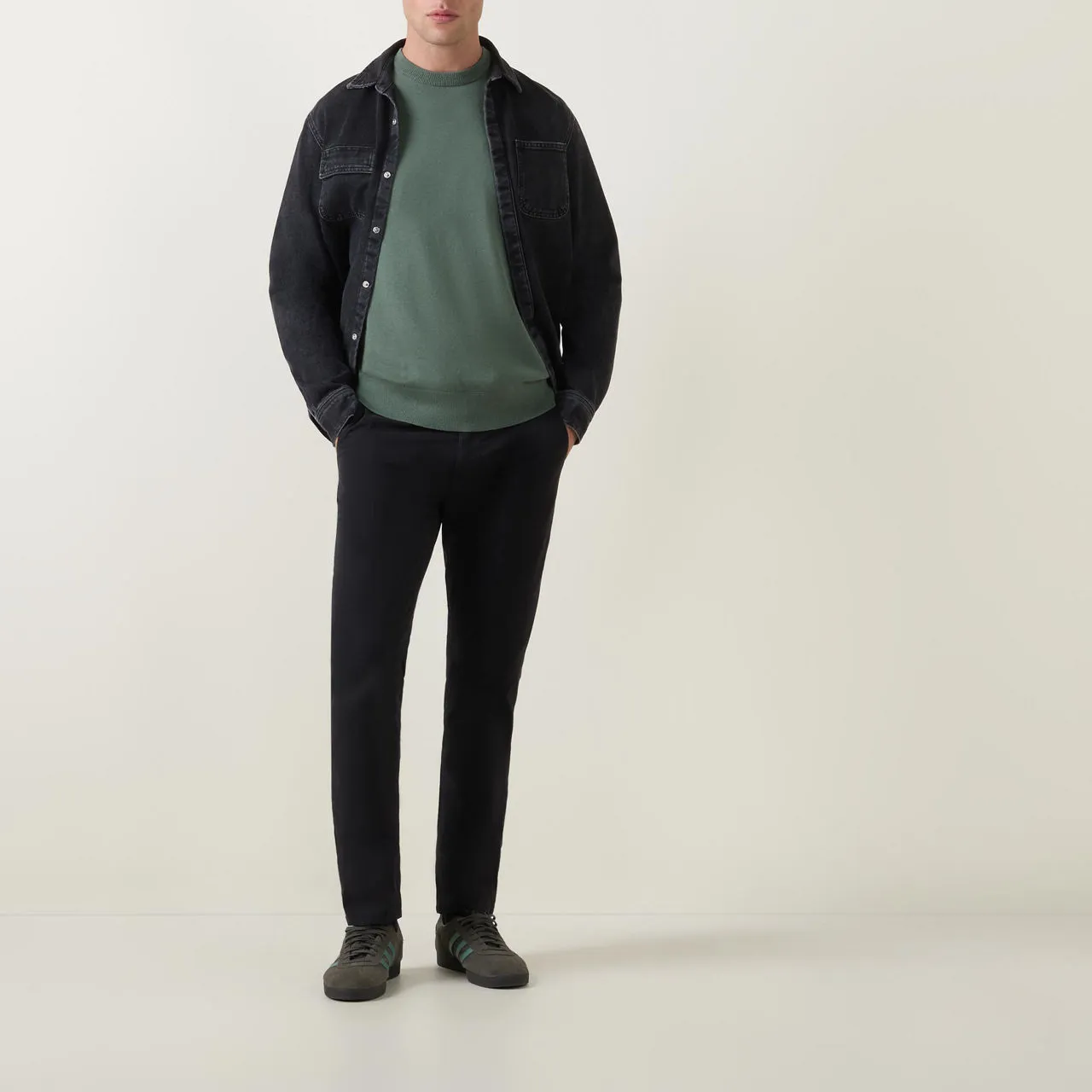 BOSS Slim-Leg Chinos - Black