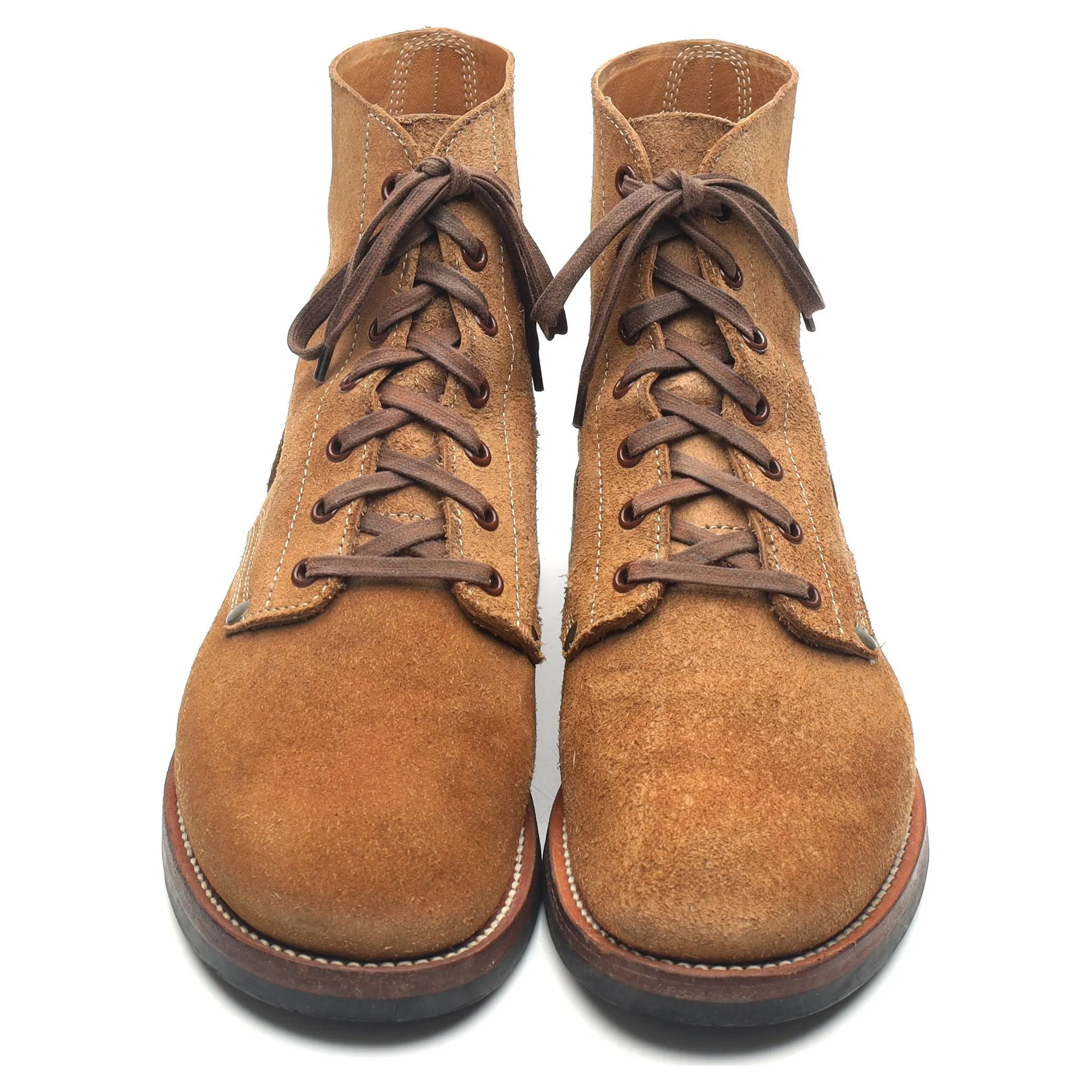 'BR02610 M-43' Sand Suede Service Boots UK 9 US 9.5 E