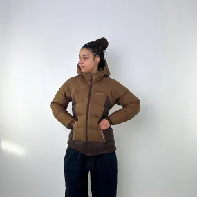 Brown 90s Mont Bell Puffer Jacket Coat (L)