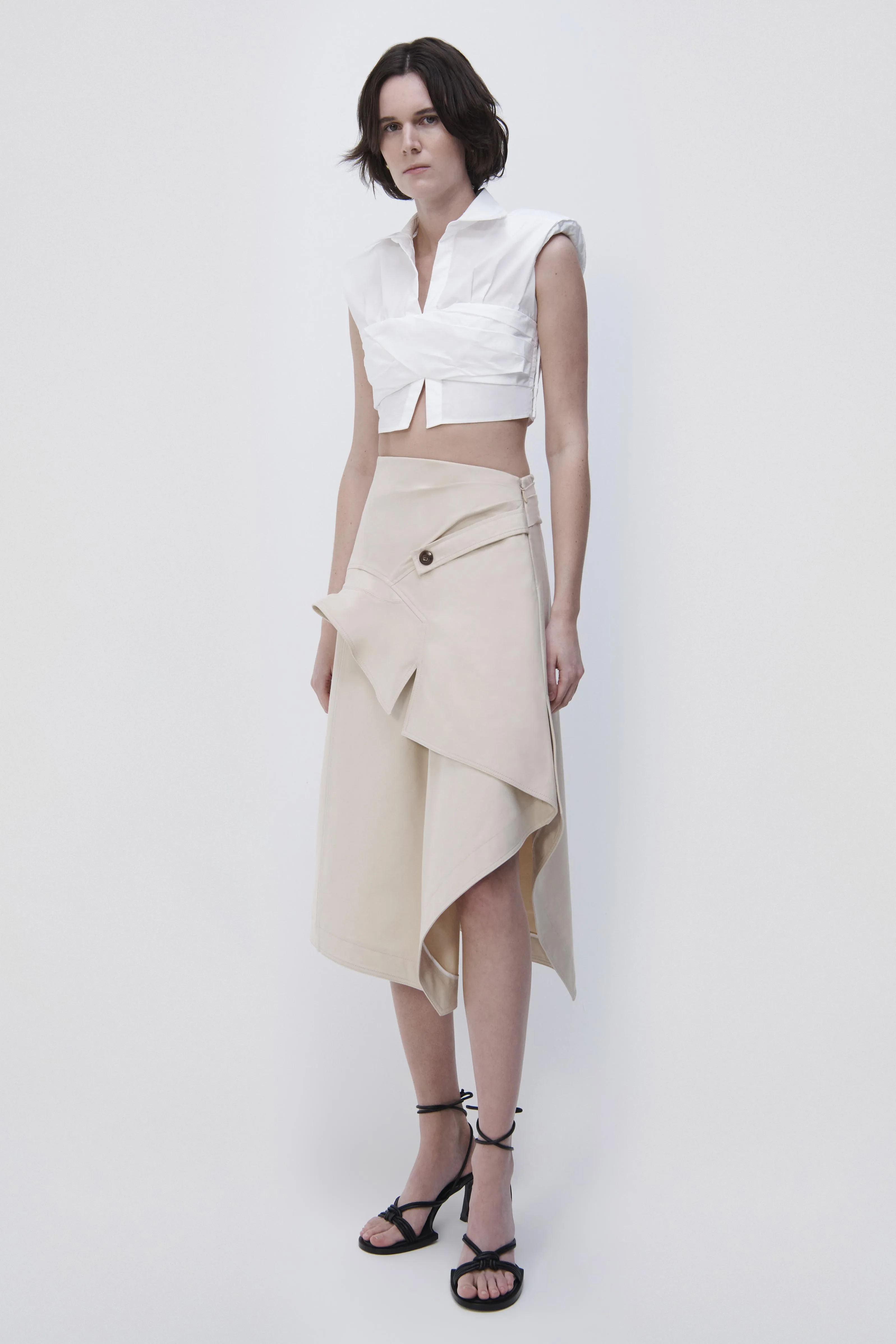 Bruna Draped Skirt