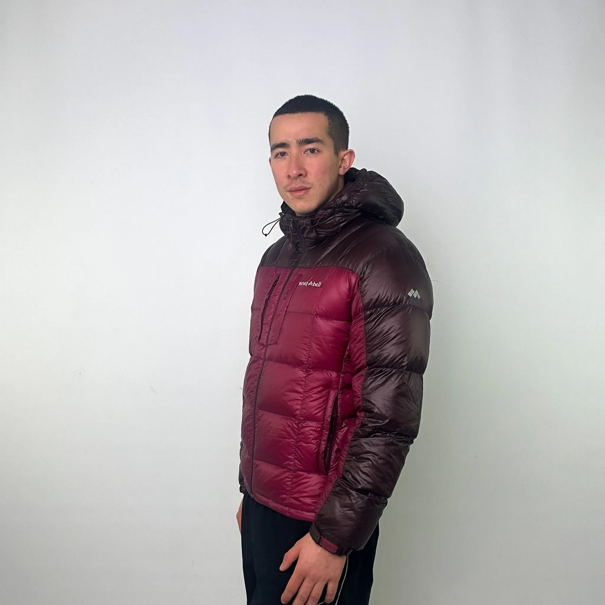 Burgundy y2ks Mont Bell EX 1000 Puffer Jacket Coat (L)