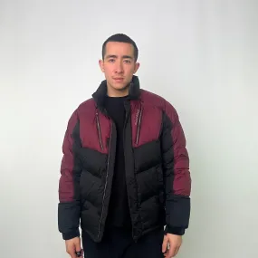 Burgundy y2ks Mont Bell Puffer Jacket Coat (L)