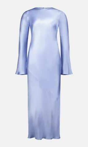  Caitlin Crisp      Aurora Dress - Sky Blue Silk 