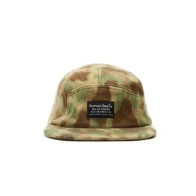 Camo Polar Fleece Camp Cap