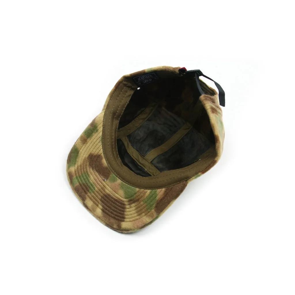 Camo Polar Fleece Camp Cap