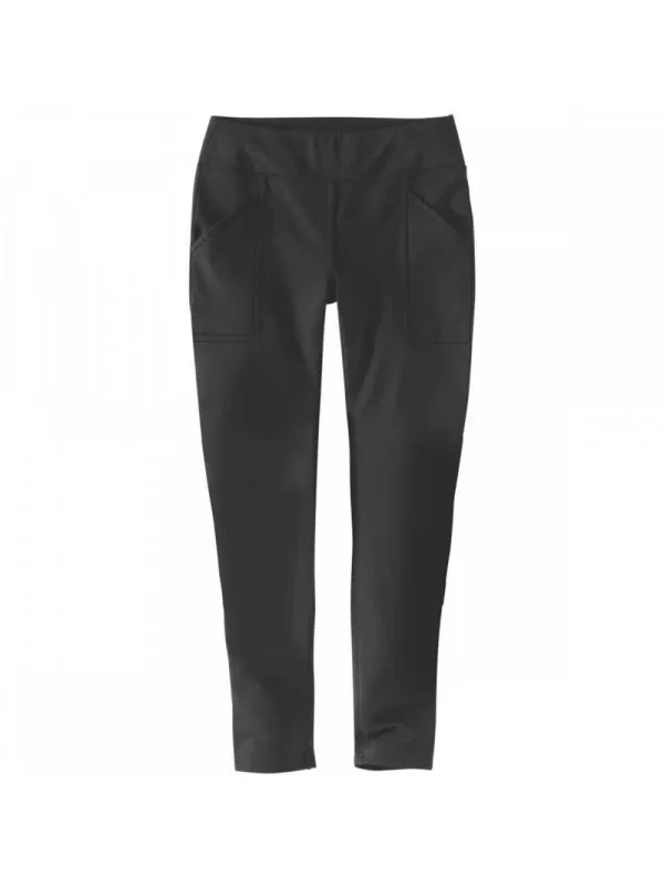 Carhartt Womens Heavyweight Lined Leggings : Black