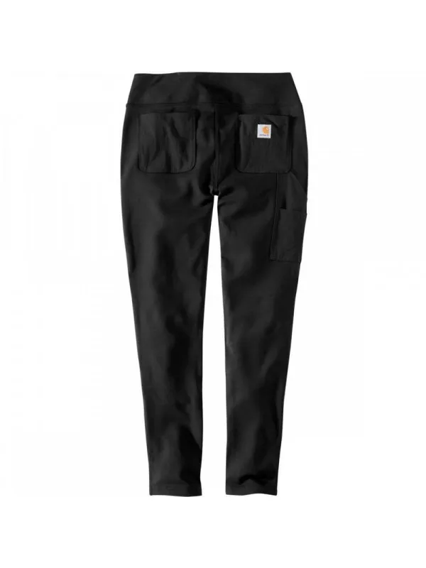 Carhartt Womens Heavyweight Lined Leggings : Black