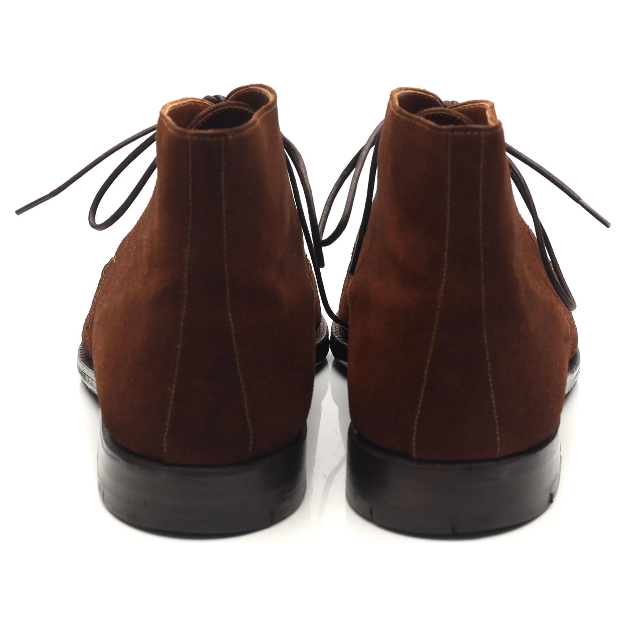 'Chertsey' Brown Suede Chukka Boots UK 10.5 E