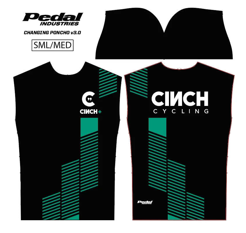 Cinch Cycling 2022 CHANGING PONCHO 3.0