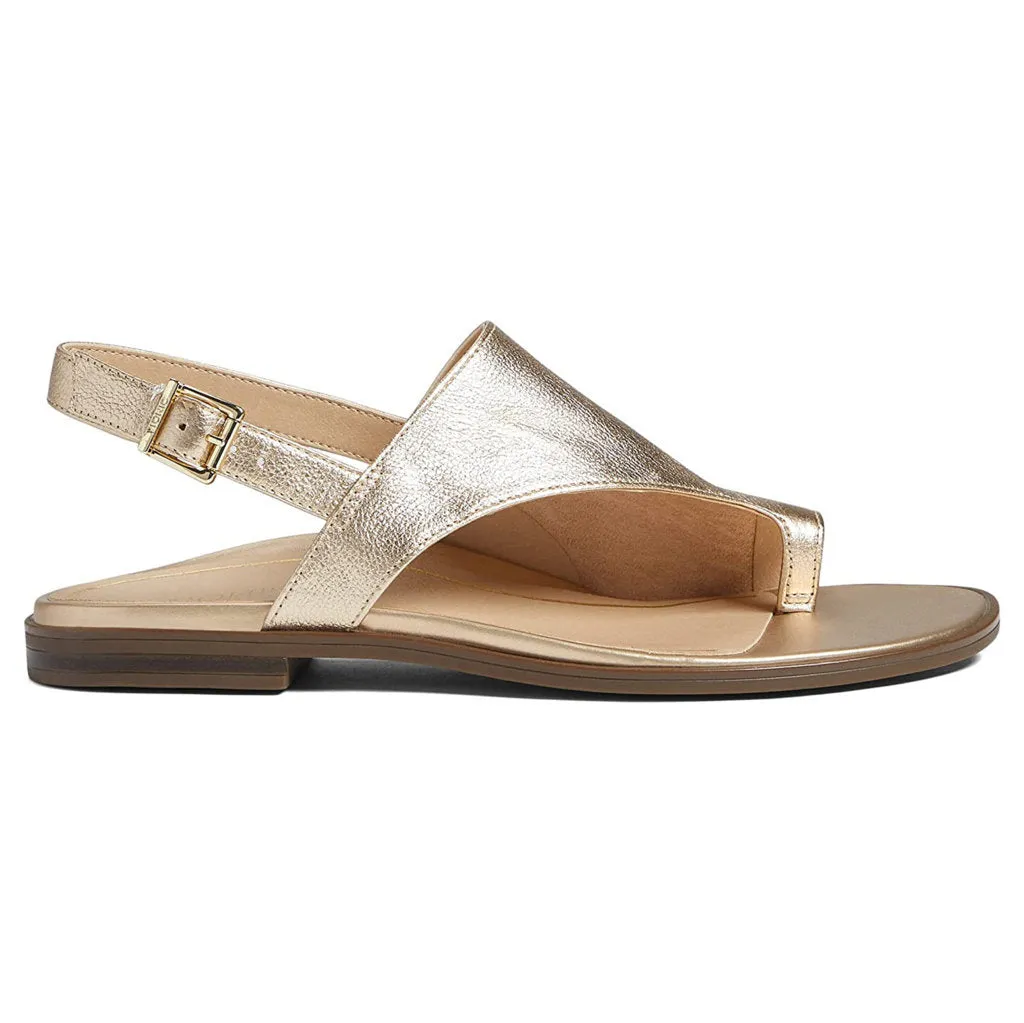 Citrine Ella Leather Women's Slingback Sandals