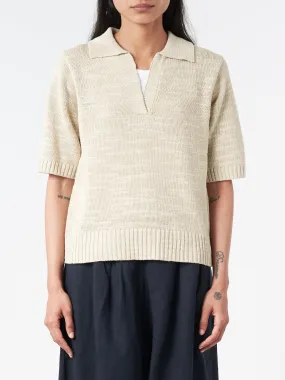 Collared Slub Sweater