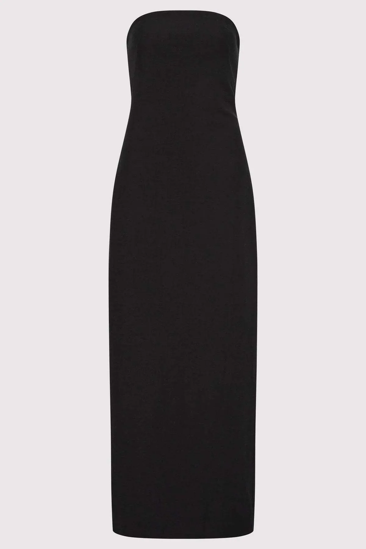 Column Dress - Black