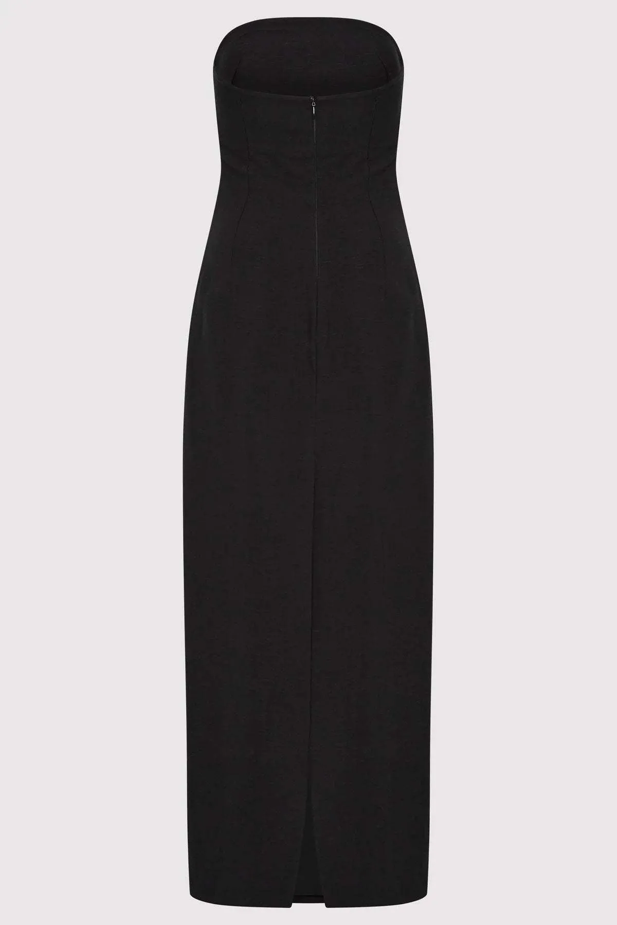 Column Dress - Black