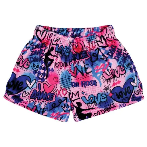 corey paige dance plush short