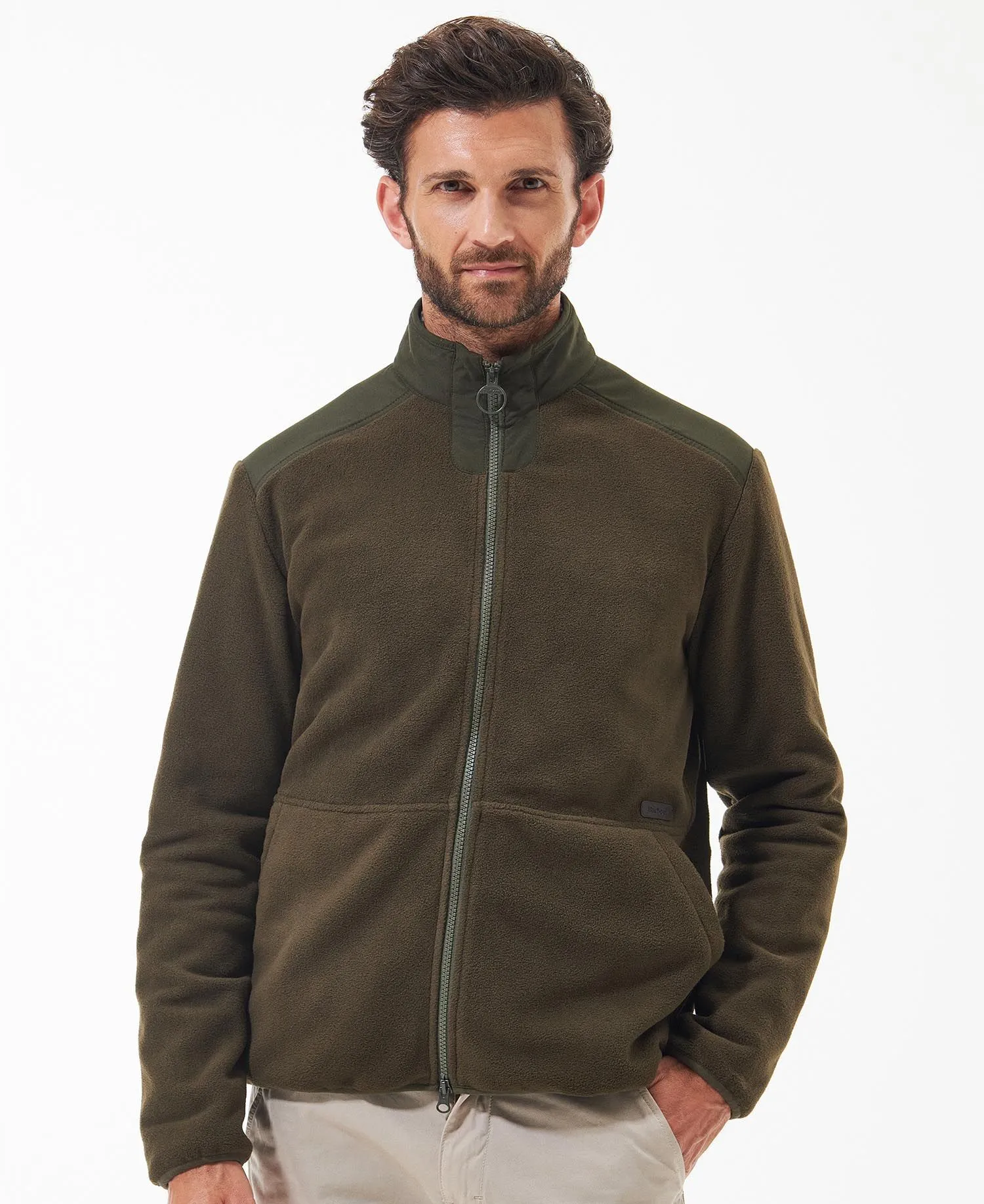 Country Fleece Jacket Olive