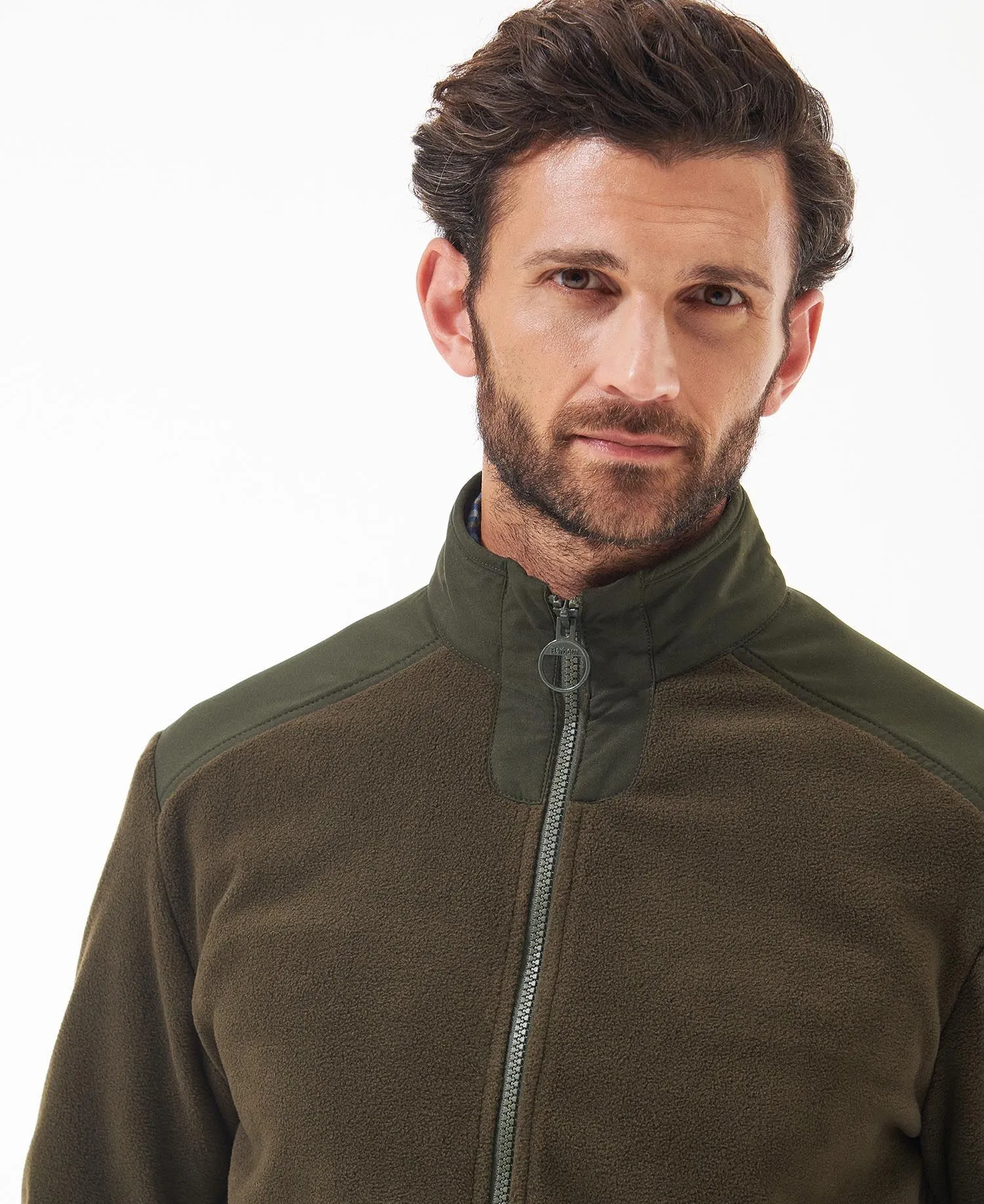 Country Fleece Jacket Olive