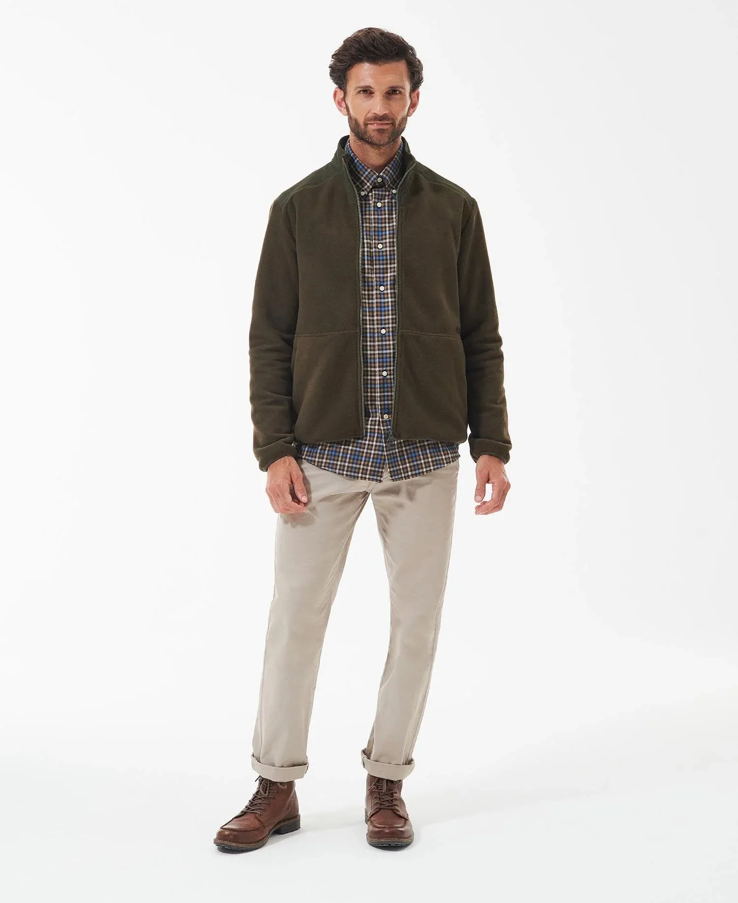 Country Fleece Jacket Olive