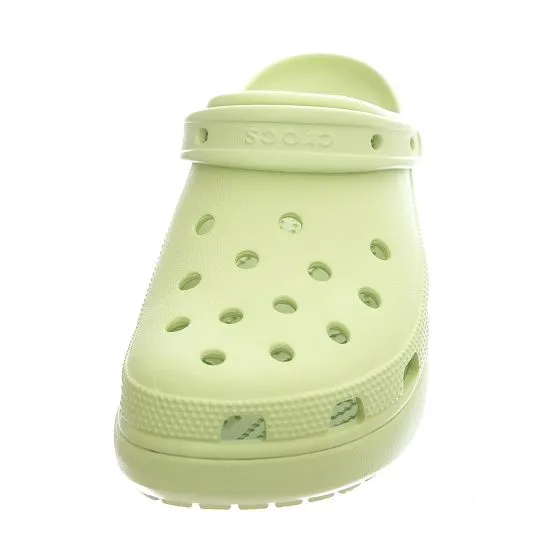 CROCS Mens Classic Platform Clog W Celery Sandals