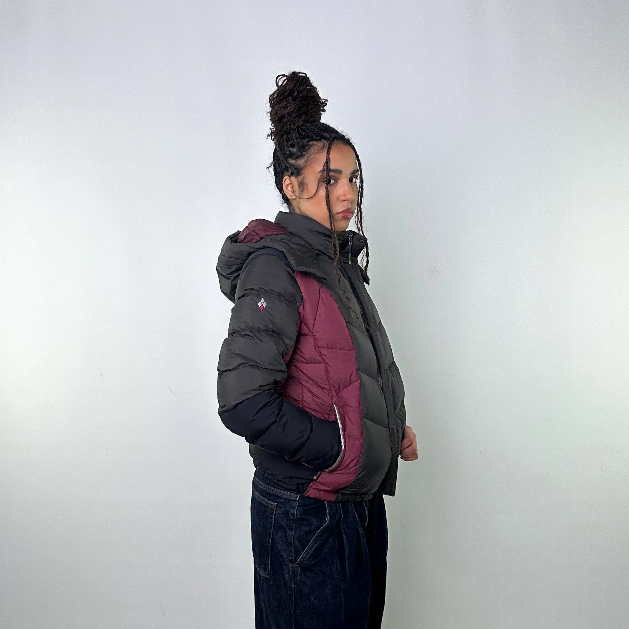 Dark Grey y2ks Mont Bell Puffer Jacket Coat (L)