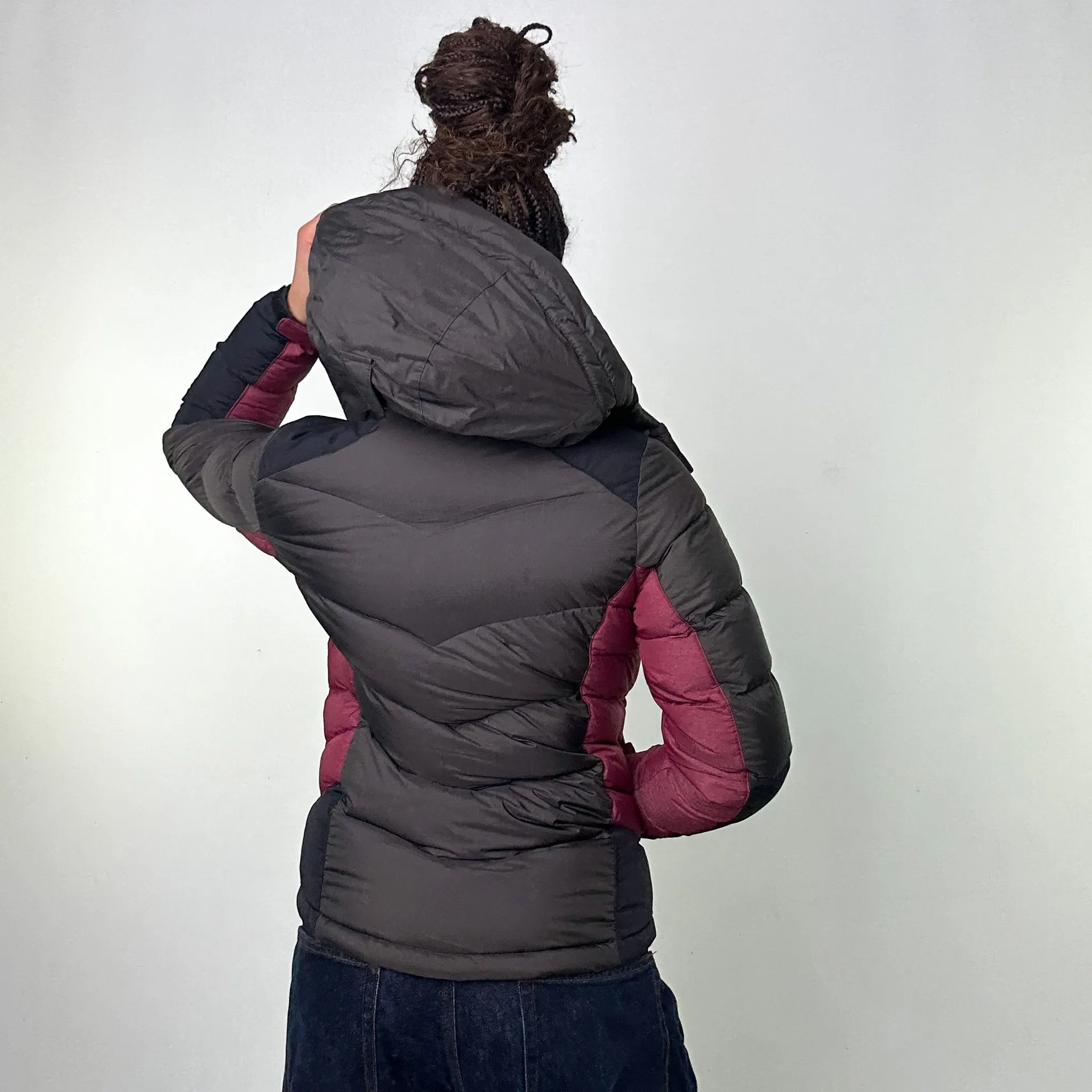 Dark Grey y2ks Mont Bell Puffer Jacket Coat (S)