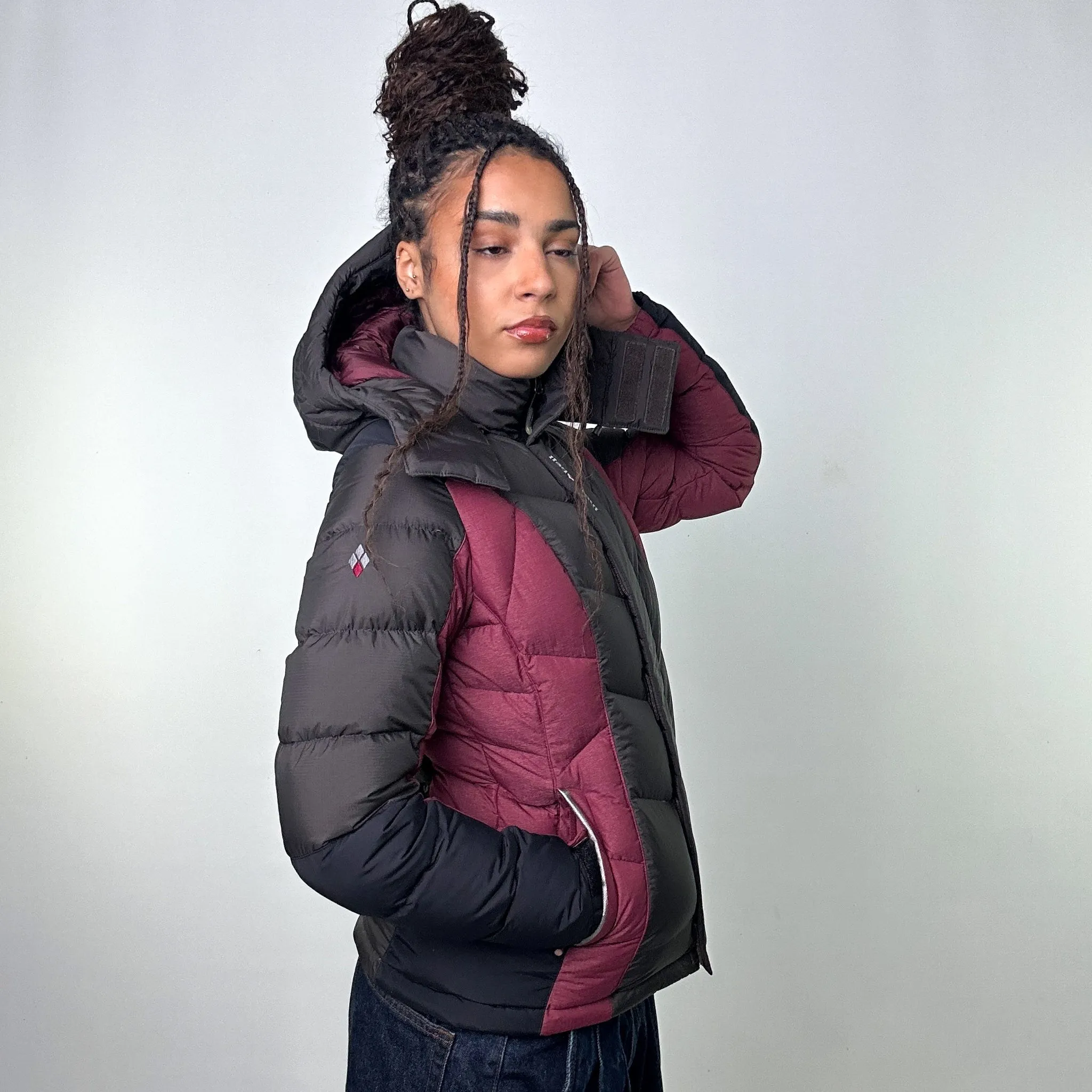 Dark Grey y2ks Mont Bell Puffer Jacket Coat (S)