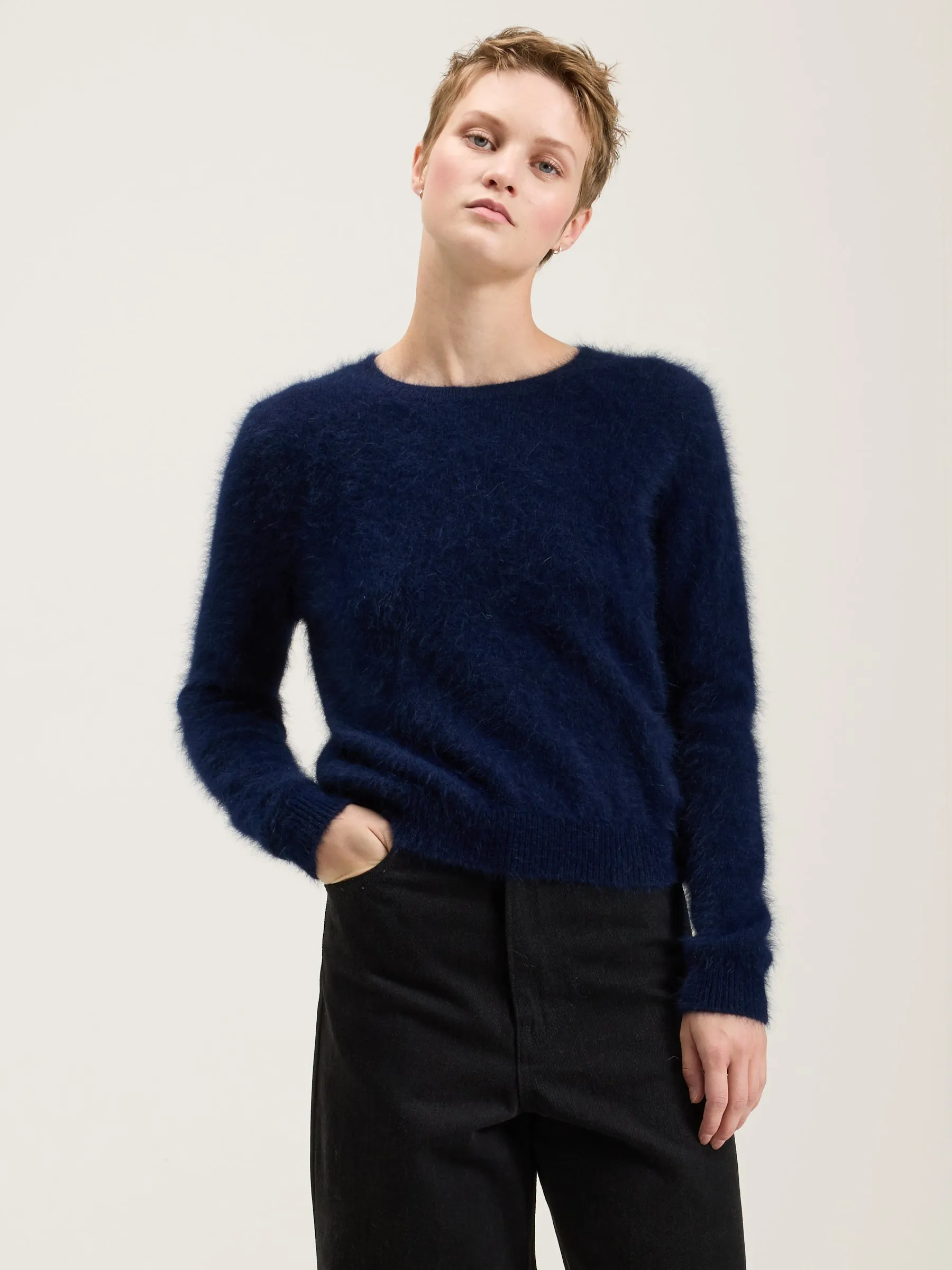 DATTI SWEATER (242 / W / NAVY)