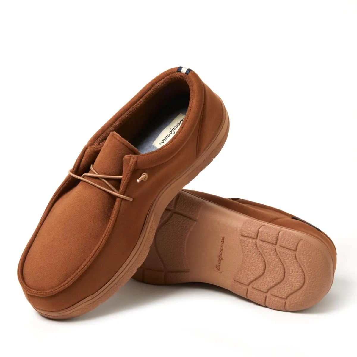      Dearfoams Men's Indoor/Outdoor Chukka Closed Back Slipper - Bennett     