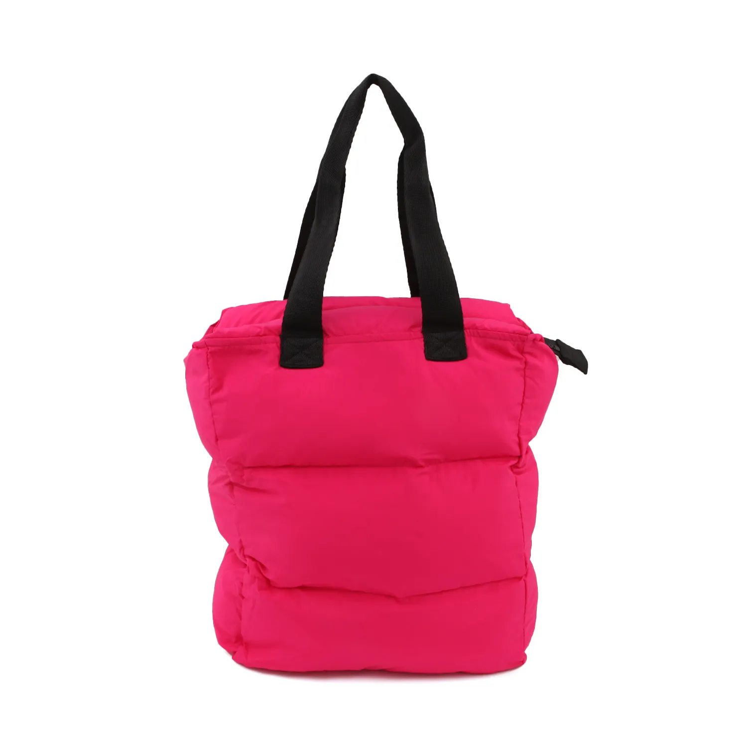 Diesel Padded Fuchsia Tote Bag For Girls