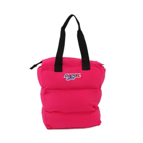 Diesel Padded Fuchsia Tote Bag For Girls